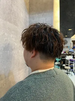 ショート パーマ メンズ イロアイヘアー Renのヘアスタイル