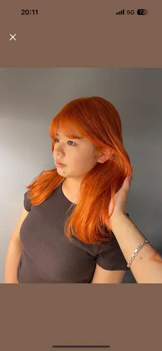 ロング カラー Hair’s Gallery 堺店所属・ヘアーズギャラリー 山本愛華のヘアスタイル