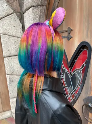 ショート ♮やっしー♮ 🌈派手髪🌈のヘアスタイル