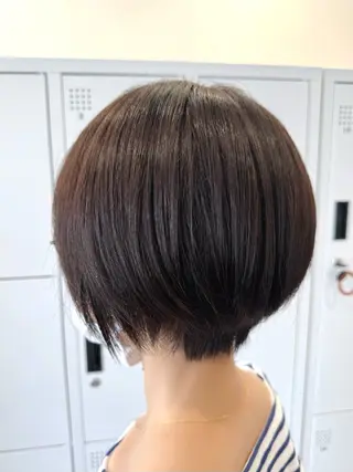 ショート 八木菜美 似合わせ/ニュアンスのヘアスタイル