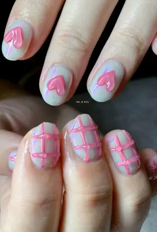 ネイル 3dパーツ/流行り 👧shushu❤️のネイルデザイン