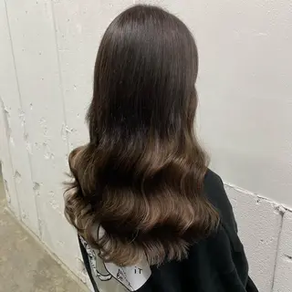 ロング カラー 🧡艶髪ちゅるん髪 🫧🧡YUKI❄️のヘアスタイル