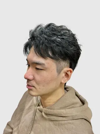 ショート メンズ メンズ特化/パーマ/ 髪質改善　高野奨馬のヘアスタイル