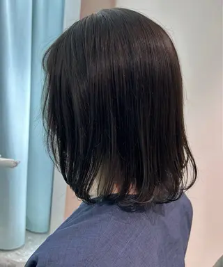 ミディアム カラー 暖色カラー💞 菊地しおんのヘアスタイル