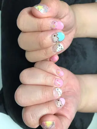 ネイル 田口 美奈のヘアスタイル