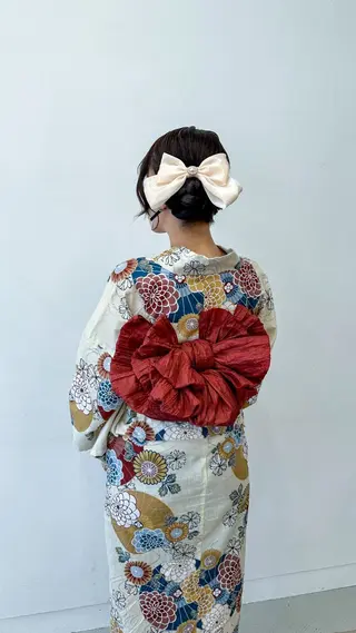 ヘアアレンジ ヘアメイク🌷 着付👘ハルのヘアスタイル