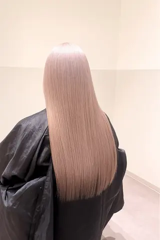 ロング カラー MOKA🌼 淵野辺デザインカラーのヘアスタイル