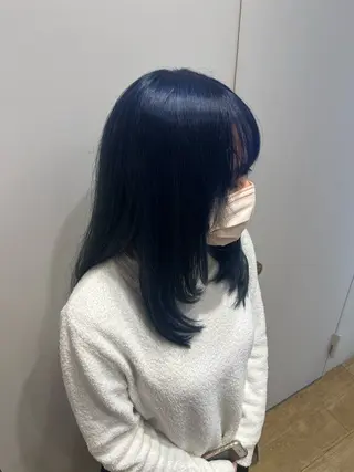 セミロング 新宿/吉松 大輝のヘアスタイル
