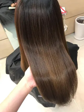 ロング 顔まわり‎🤍小顔 カット🤍みさきのヘアスタイル