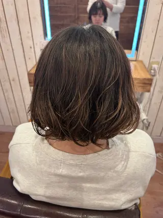 パーマ little福岡 mei.𓍯のヘアスタイル