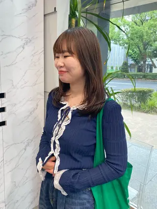 ロング マツザキ マナトのヘアスタイル