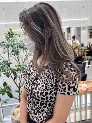 セミロング カラー welring hair salonのヘアスタイル