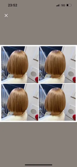 ミディアム カラー 髪質改善 艶髪矯正 エクステ かいり✂️のヘアスタイル