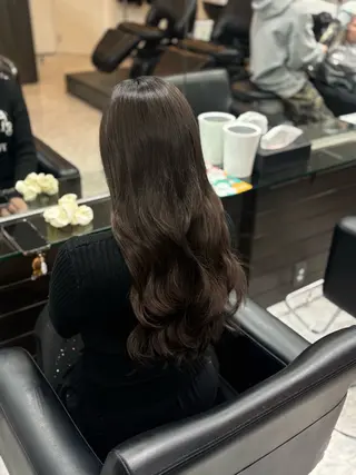 ロング パドゥプロン あんずのヘアスタイル