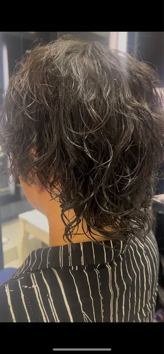 メンズ 🎸メンズ朝ラク！ パーマ特化ren🎸のヘアスタイル