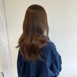 セミロング レビジュヘア 京都/桂のヘアスタイル