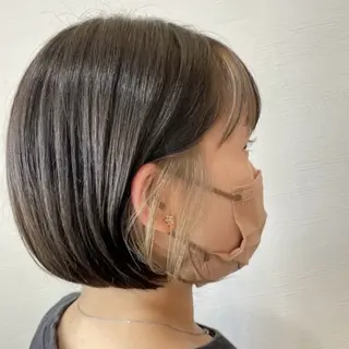 ショート ルプラボウ/中村潤菜 /ボブヘアのヘアスタイル