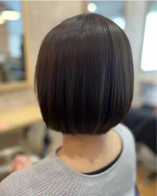 ミディアム 花田 麟のヘアスタイル