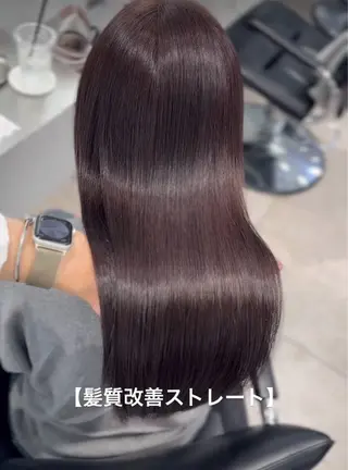 ロング カラー パーマ 表参道/ハイライト バレイヤージュのヘアスタイル