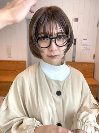 ショート カラー パーマ/パーマ落とし 【Kouta】のヘアスタイル