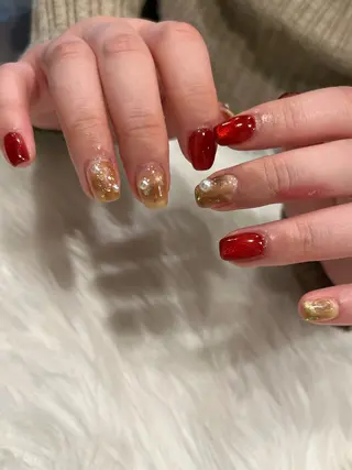 ショート Nobody_ Mikieのネイルデザイン