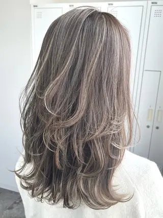 ミディアム カラー AVANCE.神戸元町所属・ERI ☆のヘアスタイル