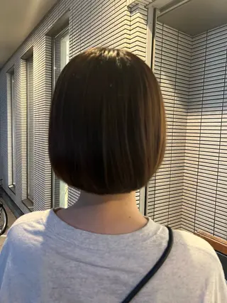 ショート ブリーチなしカラー/ パーマ/おとは🦖♡のヘアスタイル