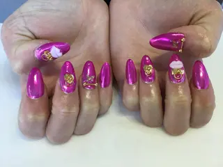 ネイル 💎🐰 saki. m 🐰💎のネイルデザイン