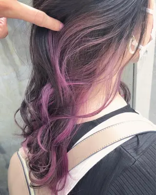 ロング カラー 原宿サロン代表 デザインカラー伊藤卓のヘアスタイル
