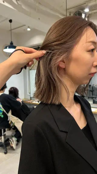ショート カラー じゅわっと暖色カラー 🍊Moemiのヘアスタイル