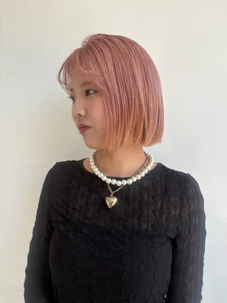 カラー 🎀西川芽依/ 暖色カラー🎀のヘアスタイル