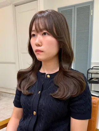 ロング カラー きむらさくら/透明感 /レイヤーカットのヘアスタイル