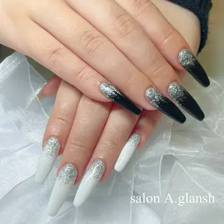ネイル salon A.glansh所属・肌質改善salon♪ 効果がわかる♪南森町のネイルデザイン