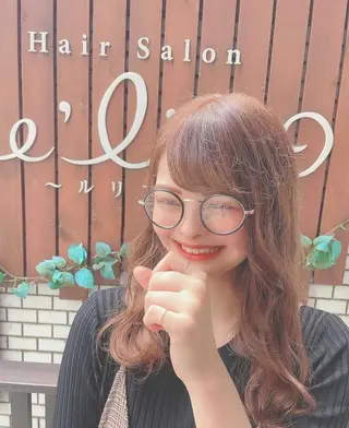 ロング カラー ヘアアレンジ チバ ヒロトのヘアスタイル