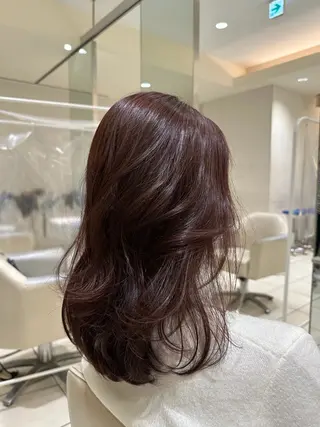 ロング カラー 海希/ブリーチ透明カ ラー/レイヤーカットのヘアスタイル