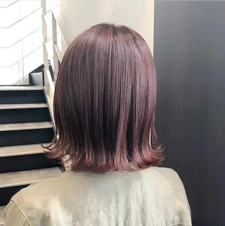 ミディアム カラー パーマ ヘアアレンジ メンズ キッズ stylist 🌸 kana.のヘアスタイル