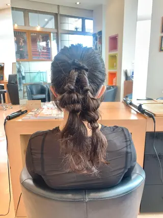 セミロング ヘアアレンジ Kaori / P’s 渋谷のヘアスタイル