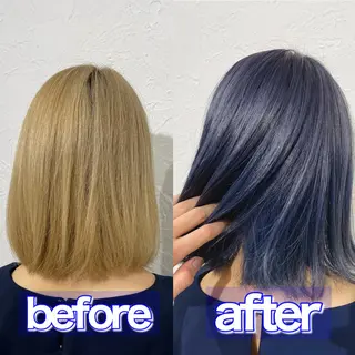 ミディアム カラー 新宿御苑前/新宿 Ryuseiのヘアスタイル