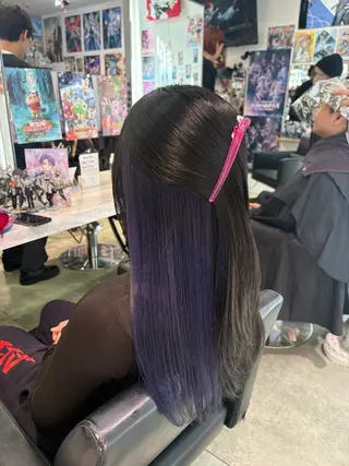 ロング カラー 推しカラー/ ミクのヘアスタイル