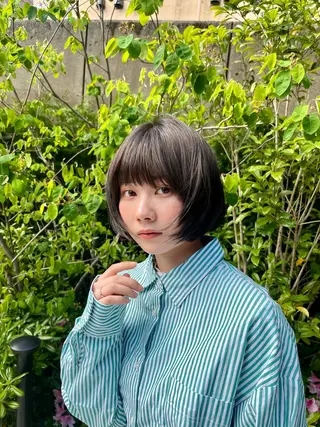 ショート 毛流れヘア×眉 ワックス/RIKUのヘアスタイル