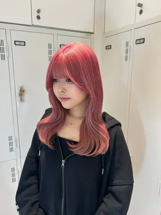 ロング カラー ダブルカラー 🩷Rio🩷のヘアスタイル