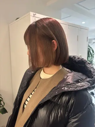 ミディアム カラー 🎀透明感× 赤み消し🎀正源のヘアスタイル