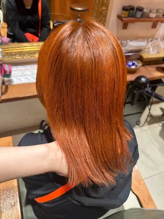 ミディアム カラー 為頭 りたのヘアスタイル
