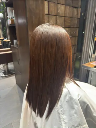 セミロング カラー MINX似合わせボブ 髪質改善/岩城槙乃介のヘアスタイル