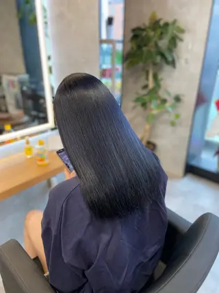 ロング カラー ヘアアレンジ レイヤー×透明感カラ ーHAYATOのヘアスタイル