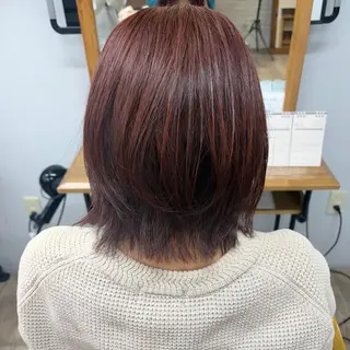 ミディアム 小谷野 七海🐬のヘアスタイル