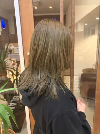 ロング カット／ブリーチ🐏 モデル募集中 ナナホのヘアスタイル