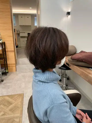 ミディアム やまこし 美裕樹のヘアスタイル
