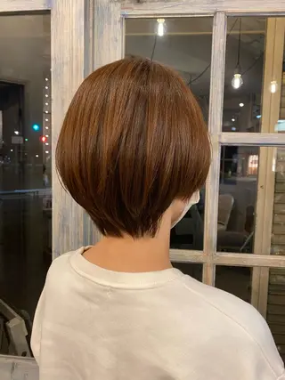ショート 井上 日菜乃のヘアスタイル