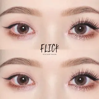 マツエク・マツパ FLICK　EYE LASH河原町店のマツエク・マツパデザイン